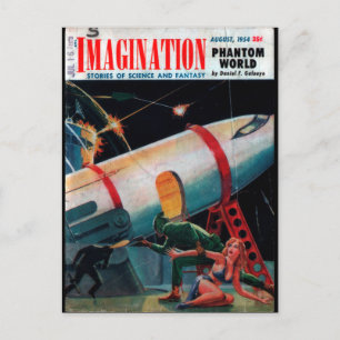 Imagination - 1954-8_Pulp Art Postcard