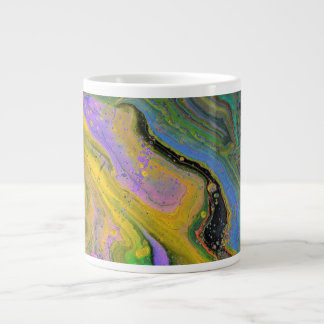 Imagination 2 Vibrant Geode Abstract Drink Mug
