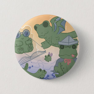 Imagination Frog Pin