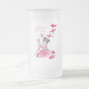Imagination Frosted Glass Beer Mug