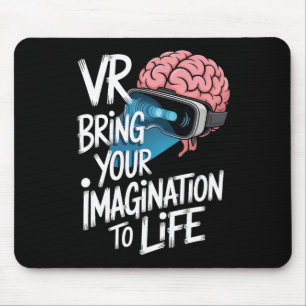 Imagination-fuelled Vr Headset For Gamers And Kids Mouse Mat