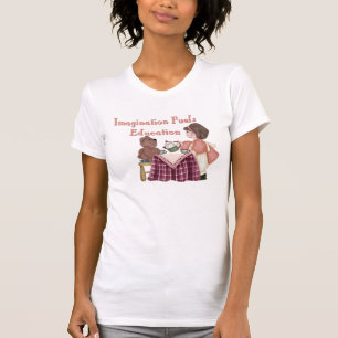 Imagination Fuels Education (teaparty) Womens T T-Shirt