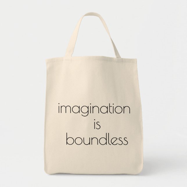 Imagination Grocery Tote Bag (Front)