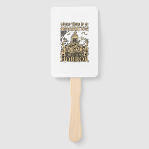 Imagination Horror Halloween Haunted House Cemeter Hand Fan