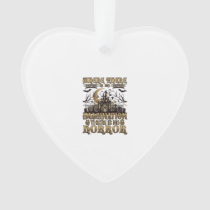 Imagination Horror Halloween Haunted House Graveya Ornament
