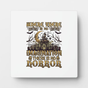 Imagination Horror Halloween Haunted House Graveya Plaque