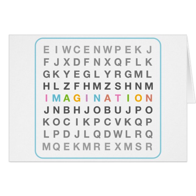 Imagination in Puzzle (Front Horizontal)