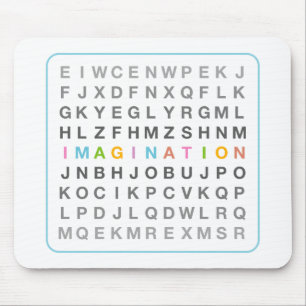 Imagination in Puzzle Mouse Mat