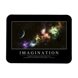 Imagination: Inspirational Quote Magnet