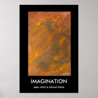 IMAGINATION, sees what is almost there