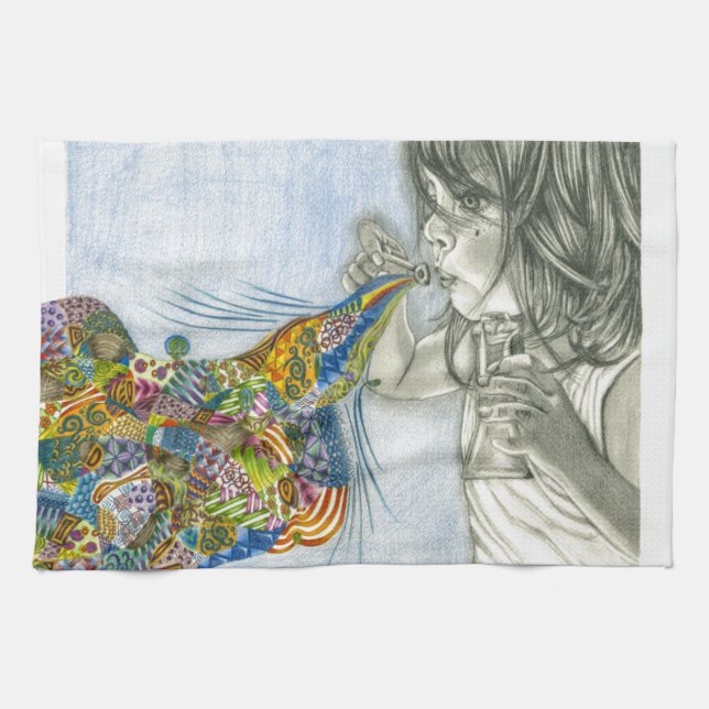 Imagination Tea Towel (Horizontal)