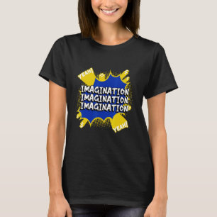 Imagination Thought Bubbles Artwork T-Shirt