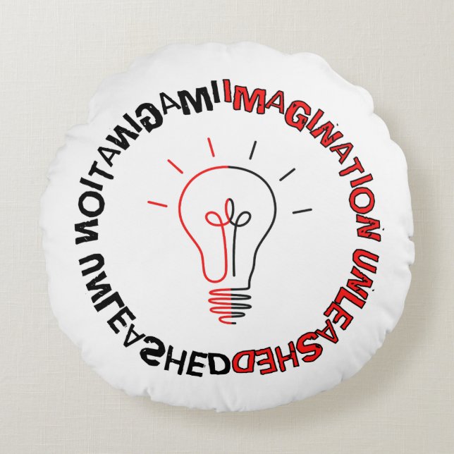 Imagination Unleased 03.b Round Cushion (Front)