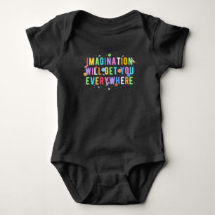 Imagination Will Get You Everywhere Baby Bodysuit