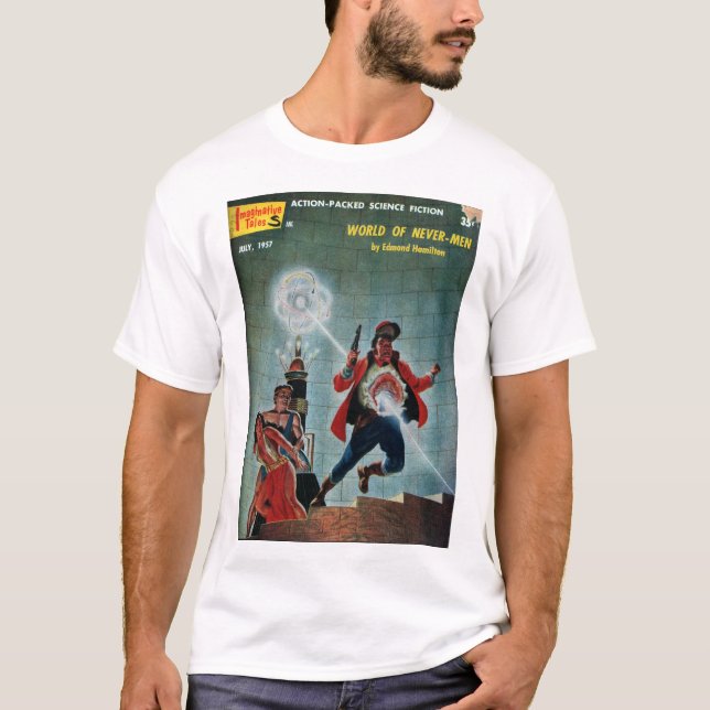 Imaginative Tales - 1957.7_Pulp Art T-Shirt (Front)