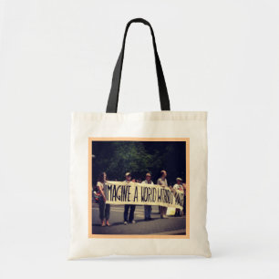 Imagine a World Without War Tote Bag
