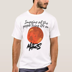Imagine All the People Living . T-Shirt