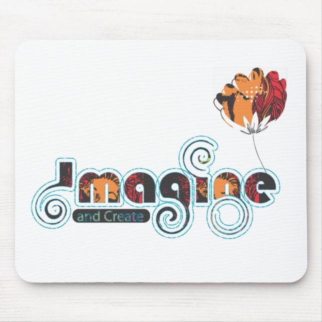 Imagine and Create Mouse Mat (Front)