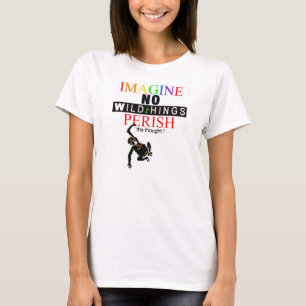 IMAGINE - Animal lover -Endangered animal graphic  T-Shirt