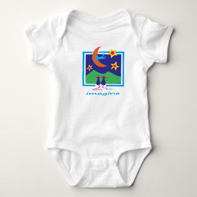 Imagine Baby Bodysuit (Front)