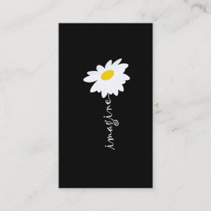 Imagine Daisy Flower Business Card