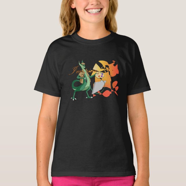 "Imagine" Dragon Painter T-Shirt (Front)