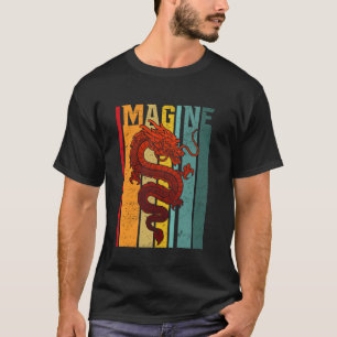 Imagine Dragon Vintage Cool Art T-Shirt