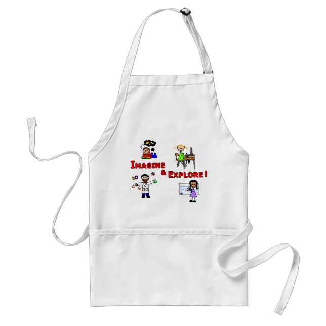 Imagine & Explore Apron (Front)