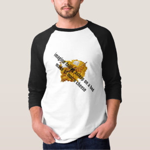 imagine falling asleep on a bed made of mac n chee T-Shirt