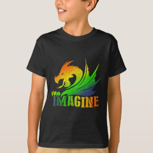 IMAGINE Fantasy Dragon Style Great For Gifts T-Shirt