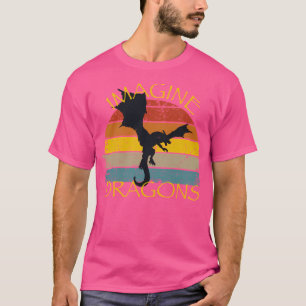 Imagine Fantasy Dragon Style T-Shirt