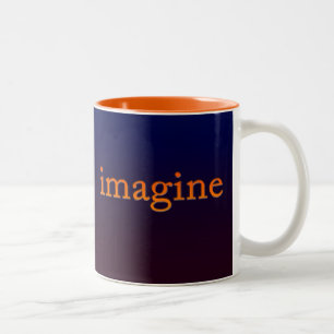 Imagine Glowing Two-Tone Coffee Mug