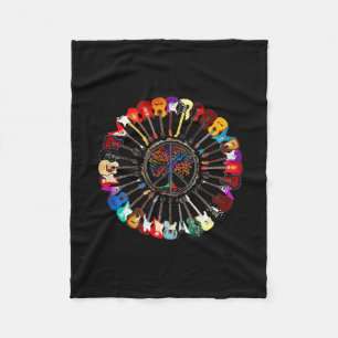 Imagine Hipe People Living Life In Peace And Love  Fleece Blanket