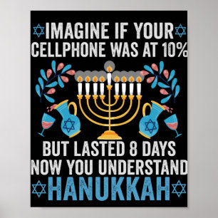 Imagine If Your Cell Phone Was At 10% But Lasted 8 Poster