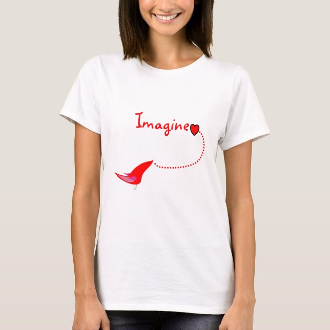 "Imagine"---John Gifts T-Shirt (Front)