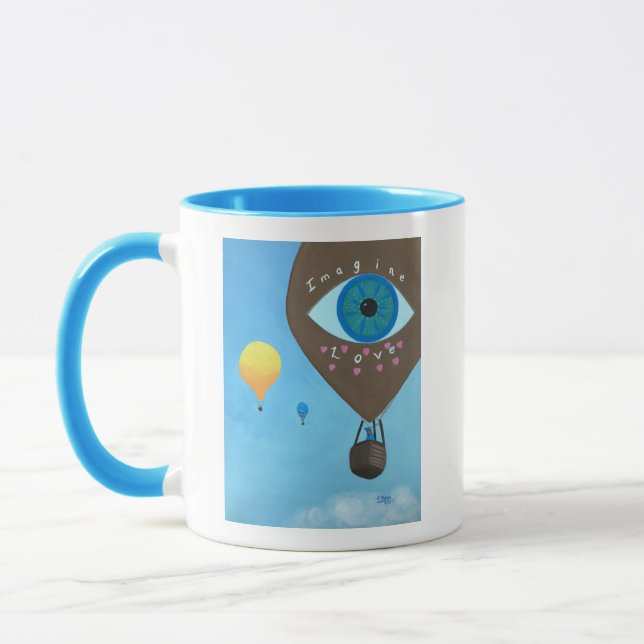 Imagine Love, Hot Air Balloons, Mugs (Left)