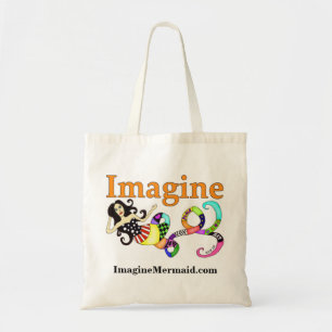 Imagine Mermaid Tote Bag