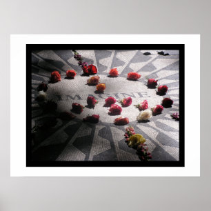 Imagine Mosaic Central Park Poster