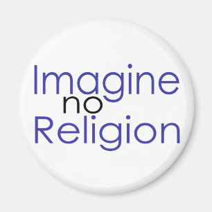Imagine no Religion Magnet