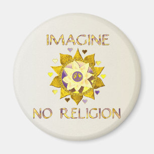 Imagine No Religion Magnet
