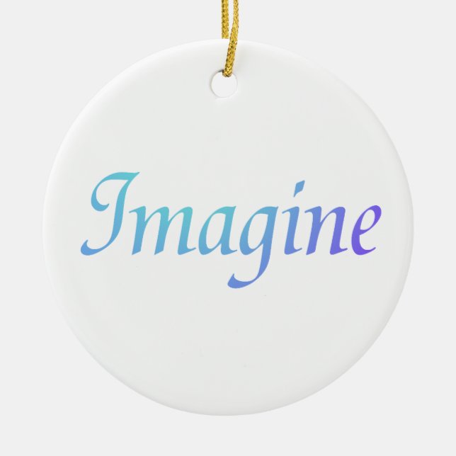 Imagine Ornament (Front)