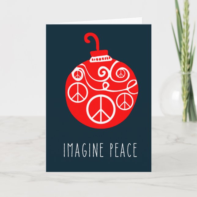 Imagine Peace for the Holiday Card (Front)
