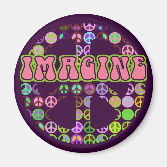 Imagine Peace Magnet (Front)