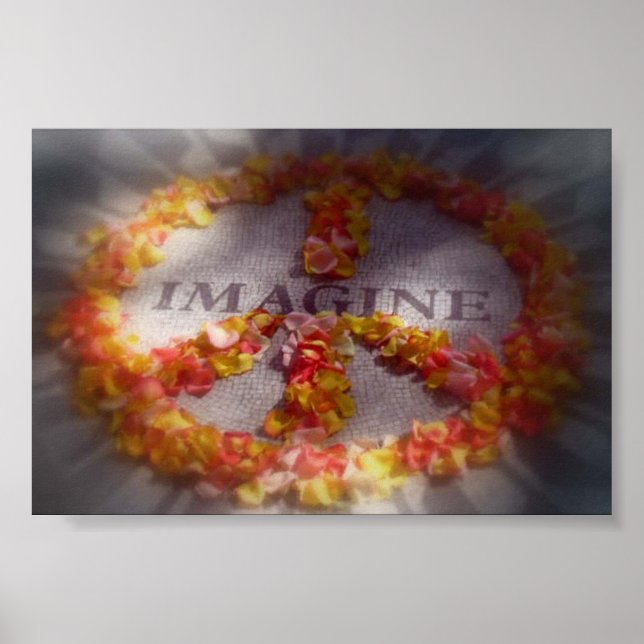 Imagine peace poster (Front)