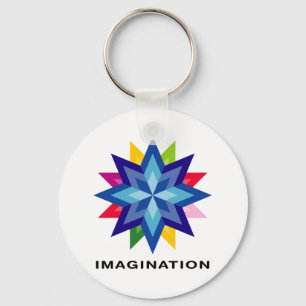 Imagine Star Key Ring