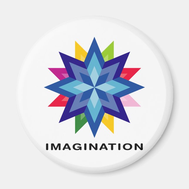 Imagine Star Magnet (Front)