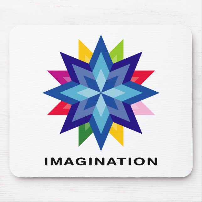 Imagine Star Mouse Mat (Front)