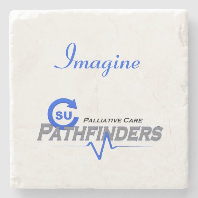 IMAGINE Stone Coaster (Front)