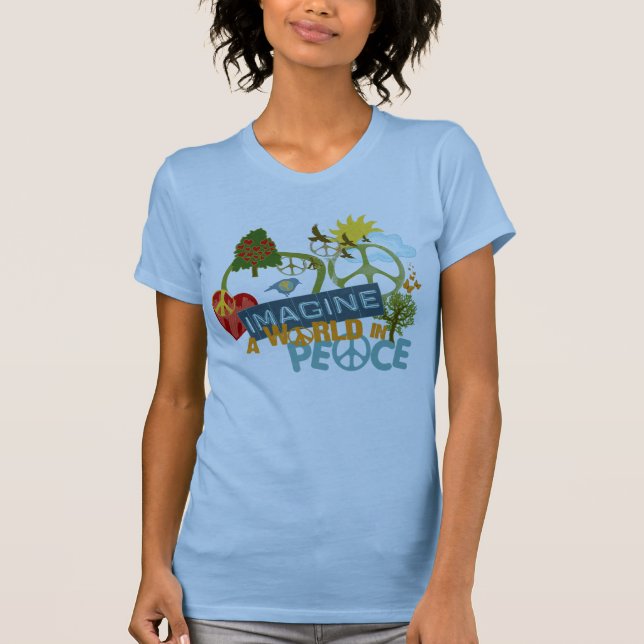 Imagine World Peace T-Shirt (Front)