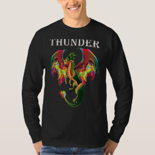 Imagine You Are A Thunder Dragon Breathing Fire Wi T-Shirt
